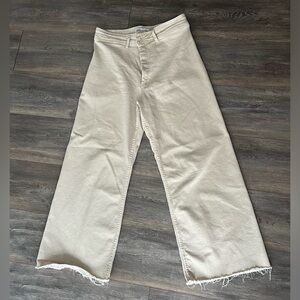 Zara high waist wide leg pants